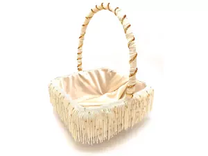 White gold basket